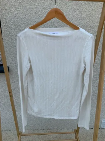 Haut blanc Mango