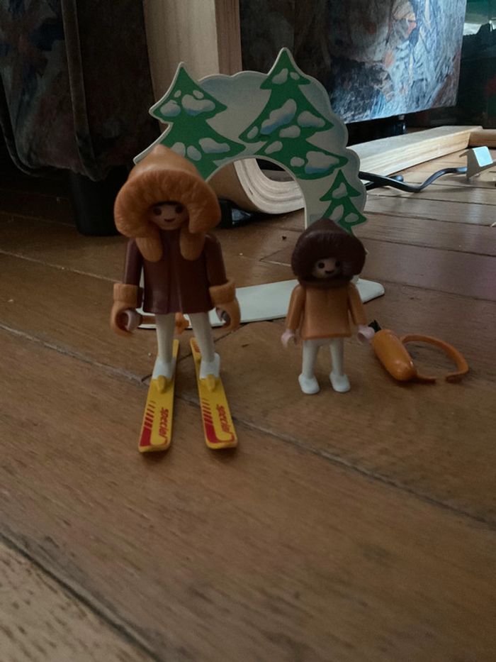 Lot vintage inuits esquimaux playmobil