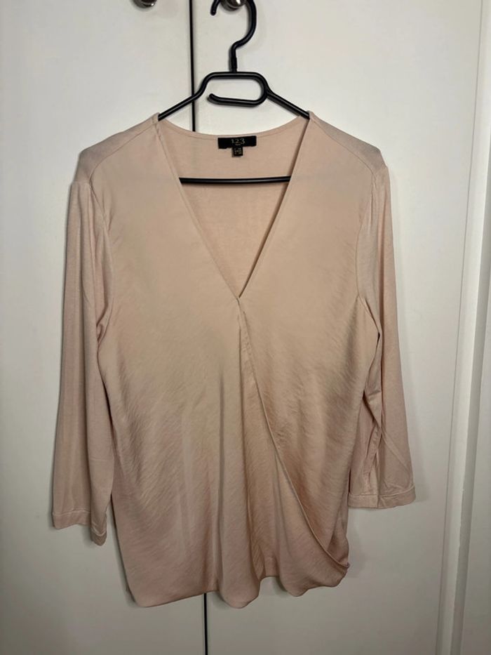 🌺blouse rose pale maison 123🌺