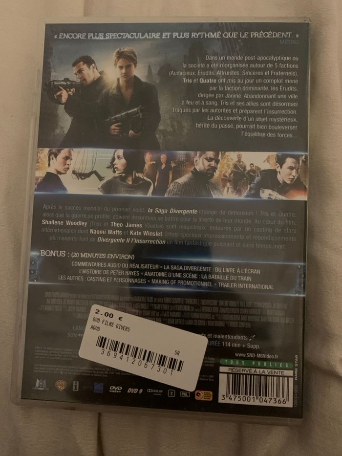 DVD divergente - photo numéro 2