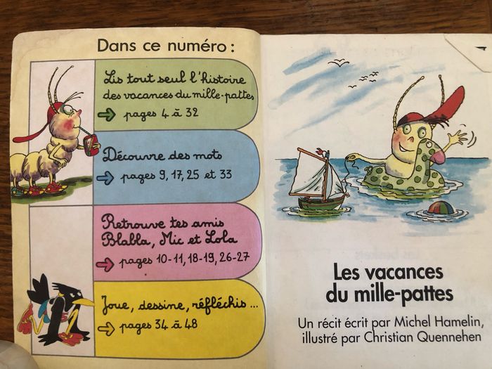 Je lis déjà : les vacances du mille-pattes - photo numéro 3