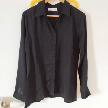 Chemisier noir léger 40