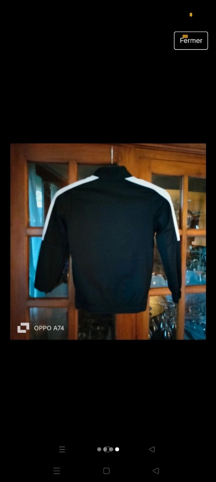 Veste zippée Puma authentique T8ans parfait état - photo numéro 4