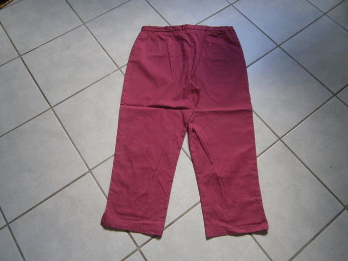 Pantalon été rose fuchsia Taille 42 - photo numéro 9