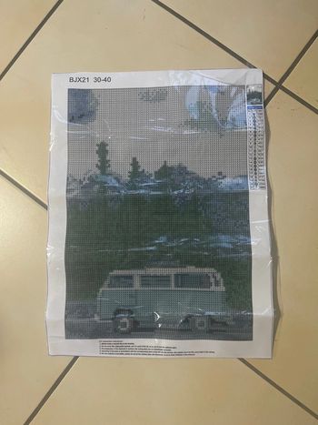 Toile Diamond Painting 30x40cm n°43