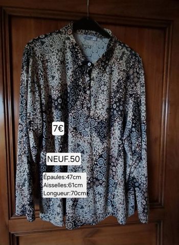 Chemise NEUVE pour femme taille 50