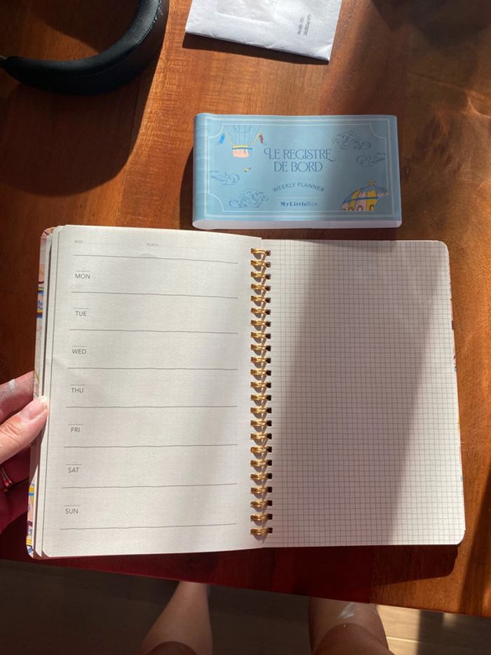 Weekly planner / organiser - photo numéro 2