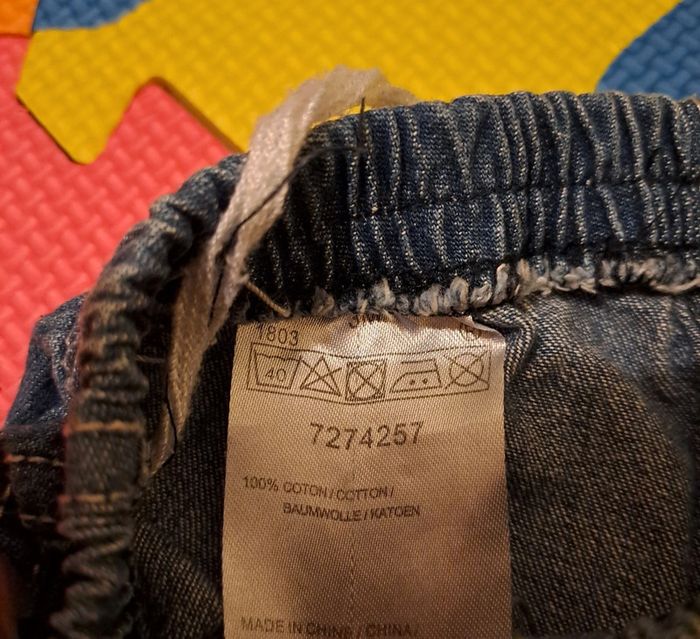 Ensemble t-shirt pantalon biche, taille 3 mois (62 cm) - photo numéro 8