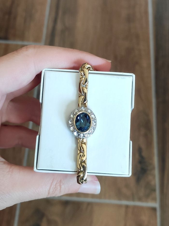 Bracelet strass bleu - photo numéro 4
