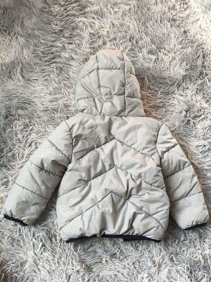 Doudoune garçon gris  avec capuche 24 mois Kiabi - photo numéro 6