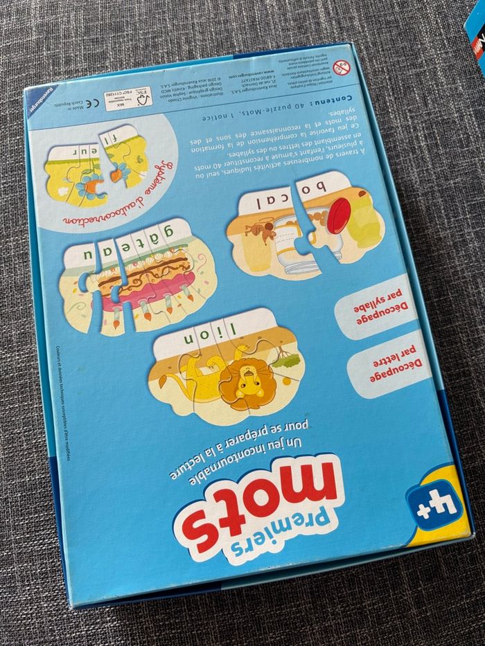 Jeu Premiers Mots 4+ Ravensburger en très bon état - photo numéro 3