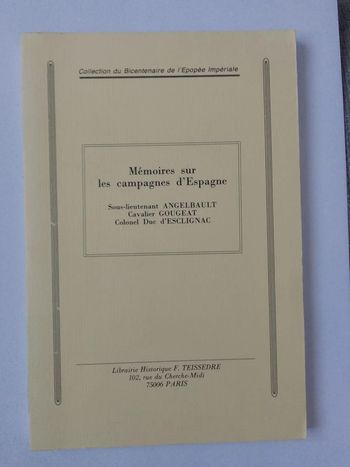 Mémoires sur la campagne d'Espagne