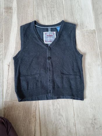 Gilet sans manche costume