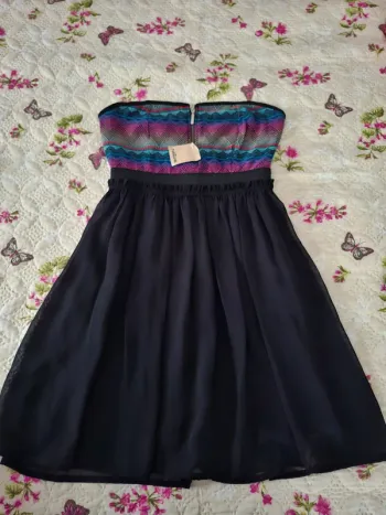 Robe bustier stradivarius