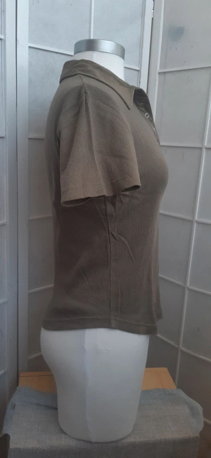 Tee-shirt kaki 36 38 - photo numéro 2