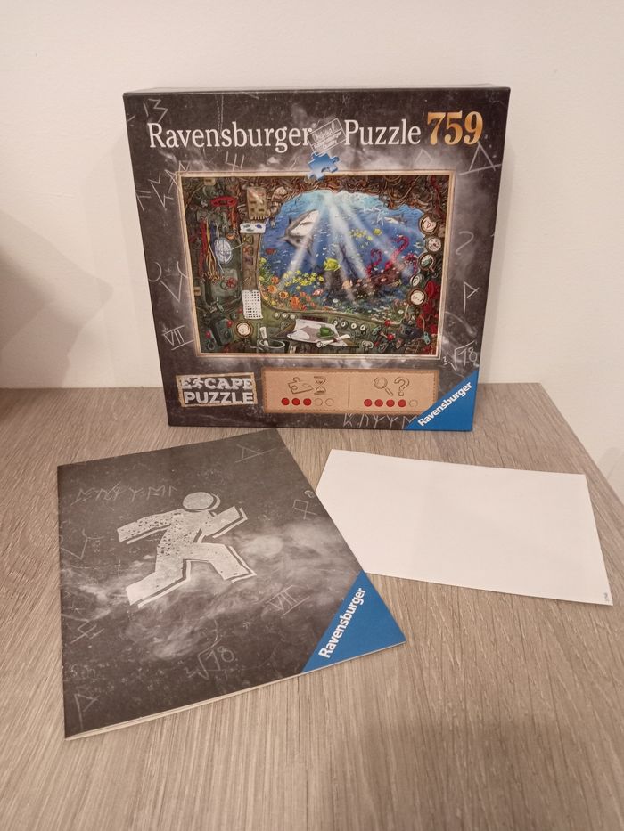 Escape puzzle Ravensburger - sous marin - 759 pièces - photo numéro 6