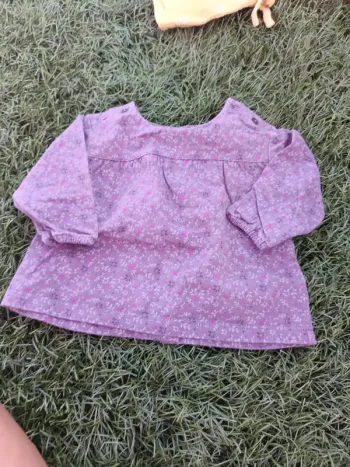 tee-shirts manches longues 3 mois
