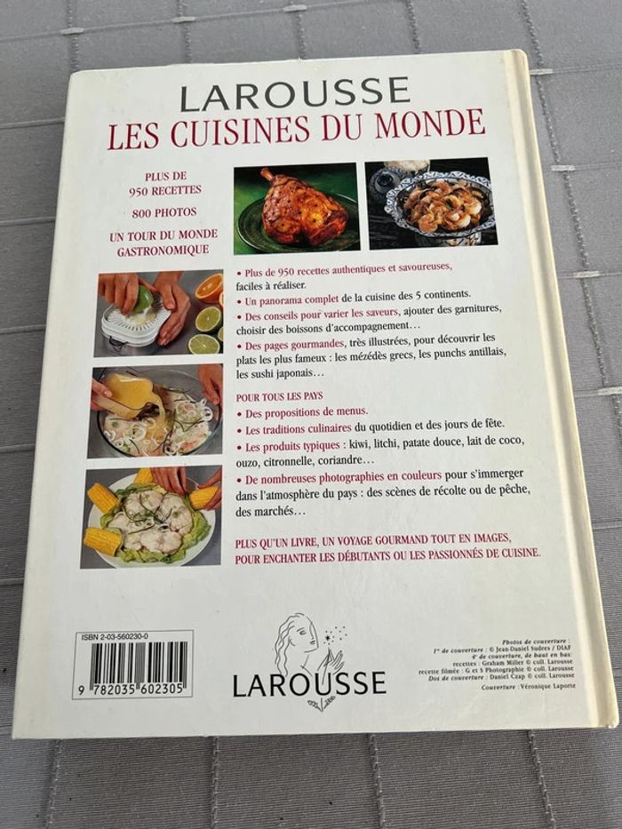 Livre Larousse les cuisines du monde - photo numéro 2