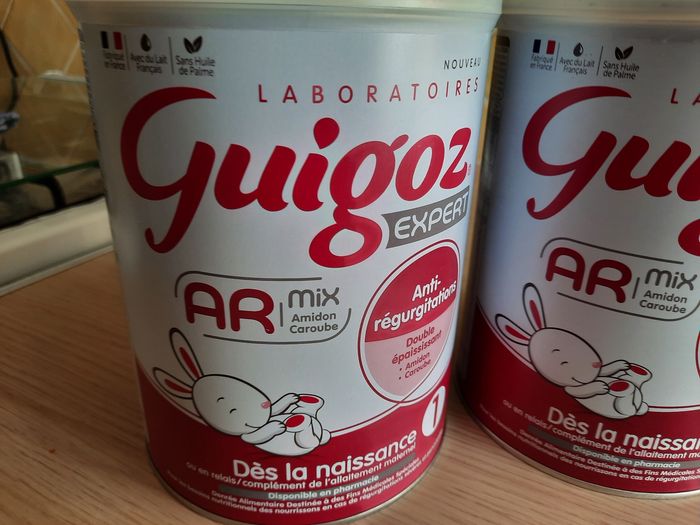 Lait guigoz Ar amidon + caroube - photo numéro 2