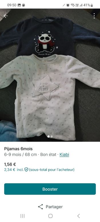 Pijamas 6mois 