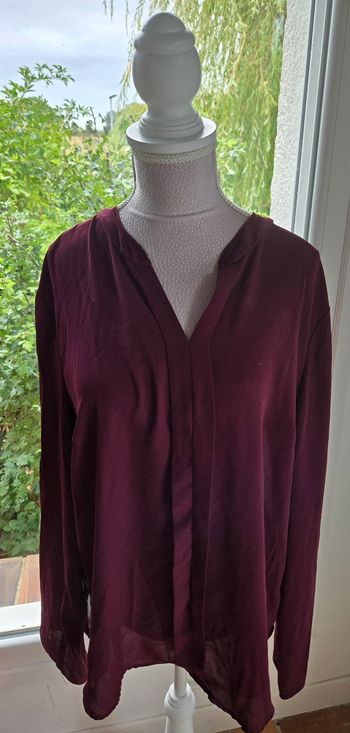 Blouse bordeaux