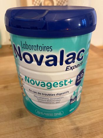 Boîte de lait infantile Novagest + 0-12 mois