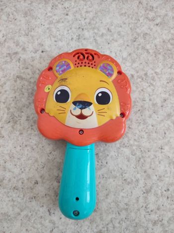 Hochet miroir Lumi Lion