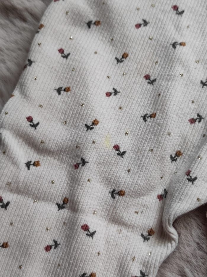 Legging blanc 12mois - photo numéro 4