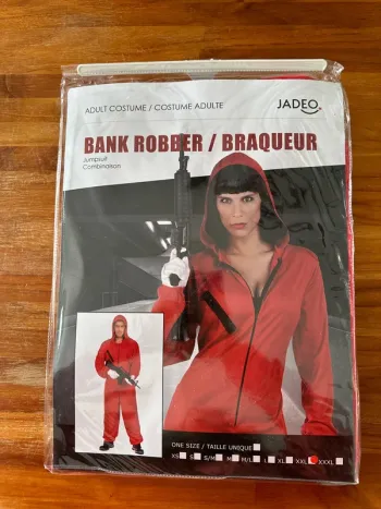 Costume jadeo braqueur