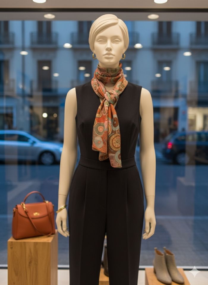 Foulard "Éclat Bohème