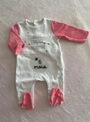 Pyjamas sucre  d’orge  6mois