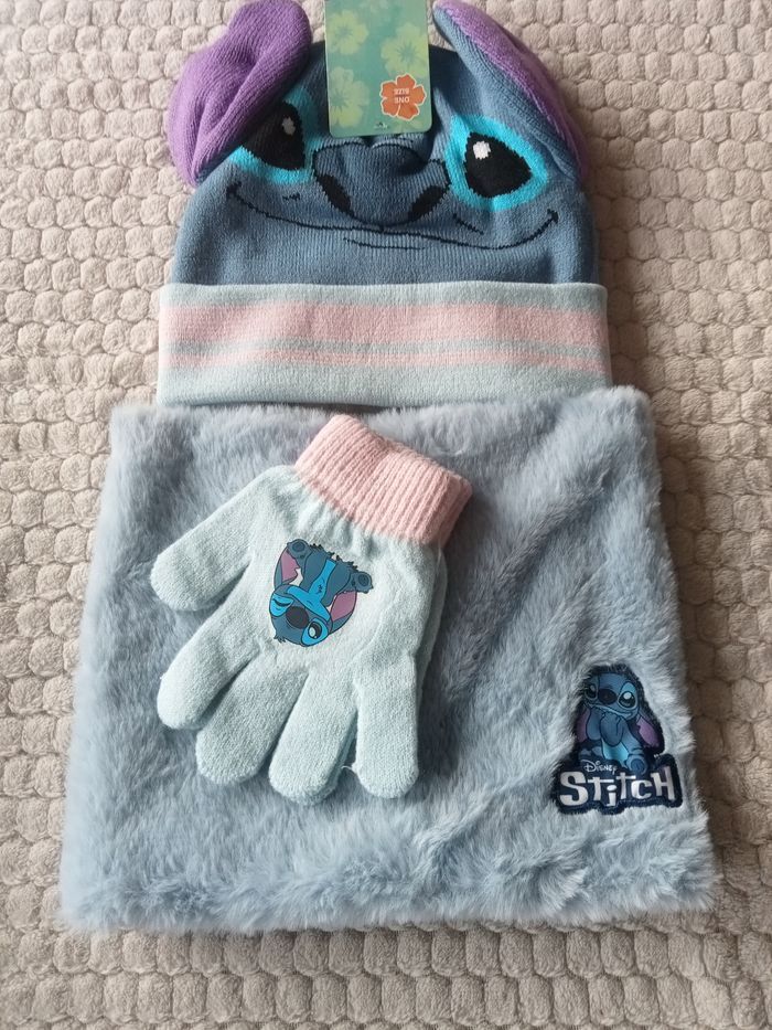 Ensemble bonnet gants Snood Stitch 3/5 ans - photo numéro 2