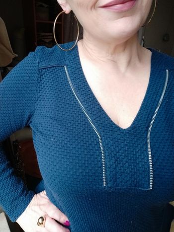 Scottage taille 1 bleu foncé