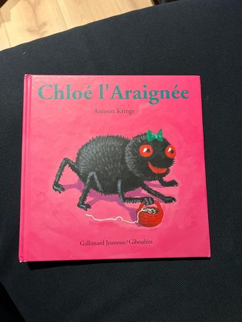 Livre pour enfants antoon krings Chloé l araignée