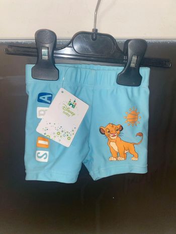Short de bain le roi lion 6 mois