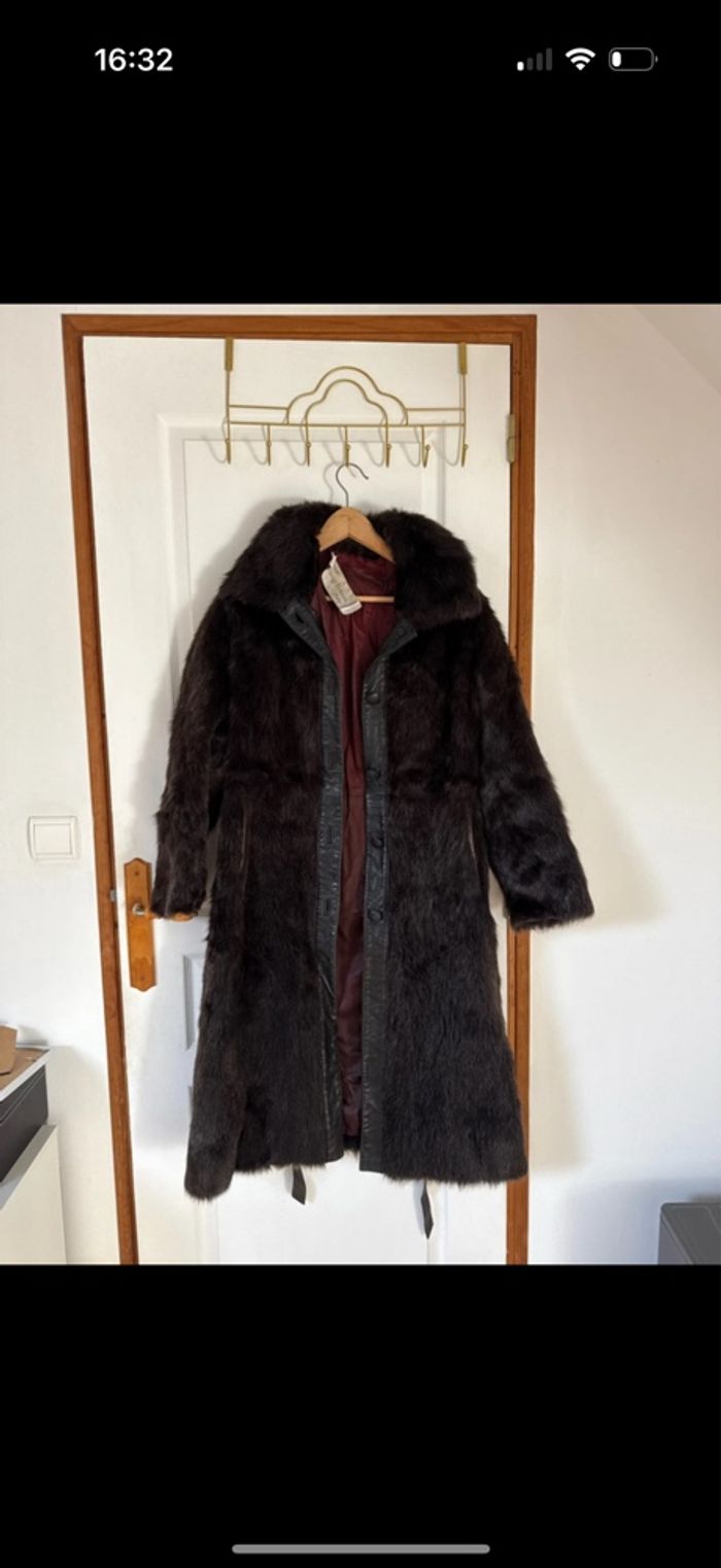 Manteau fourrure Sprung frères Paris