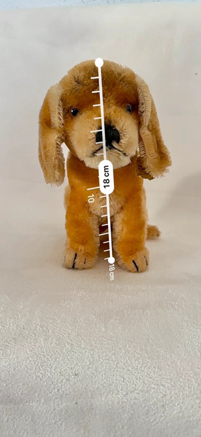 Teckel assis Steiff - photo numéro 3