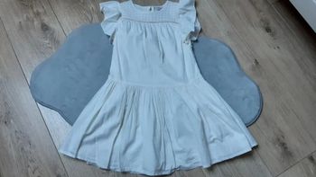 Robe de cérémonie tape à l'oeil crème/dorée 6 ans neuve jamais portée