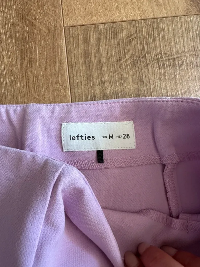 Short taille haute Lefties mauve taille 38 - photo numéro 5