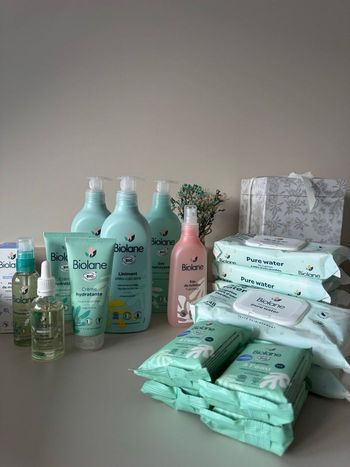 Pack neuf produits Biolane bio bébé 