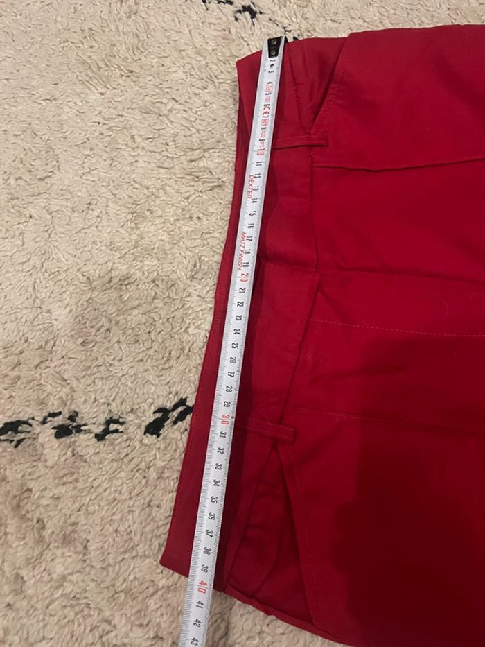 Pantalon rouge femme neuf - photo numéro 8
