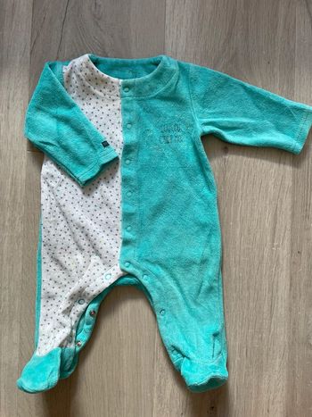 Pyjama sucré d’orge 3M turquoise