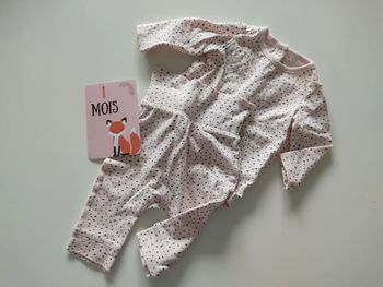 Ensemble taille 1 mois