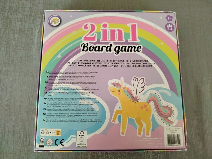Jeu de société 2 in 1 Board Game Toy Universe neuf dès 4 ans - photo numéro 2