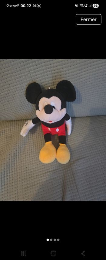 Peluche disney mickey