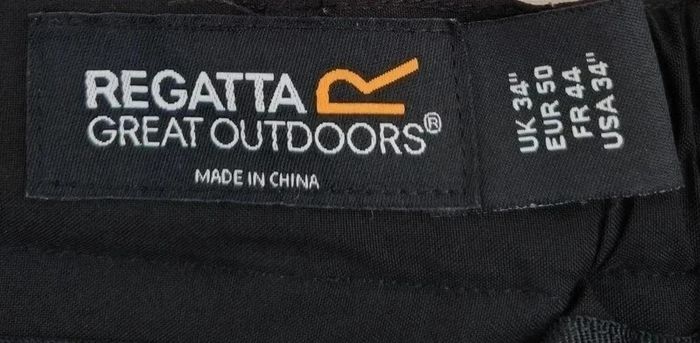 Pantalon noir - Regatta Great Outdoors - Taille 44 - photo numéro 3