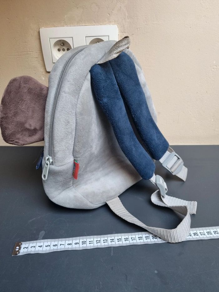 Sac éléphant en tissu doux - photo numéro 2