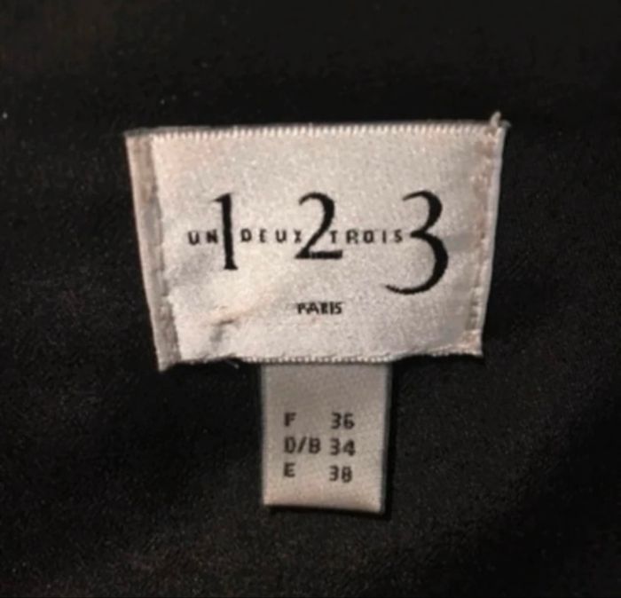 Robe longue noire 100% soie Maison 123 T36 - photo numéro 4