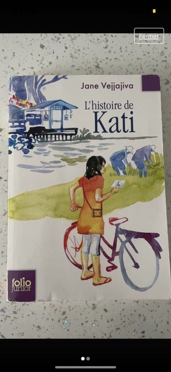 Livre l’histoire de Kati