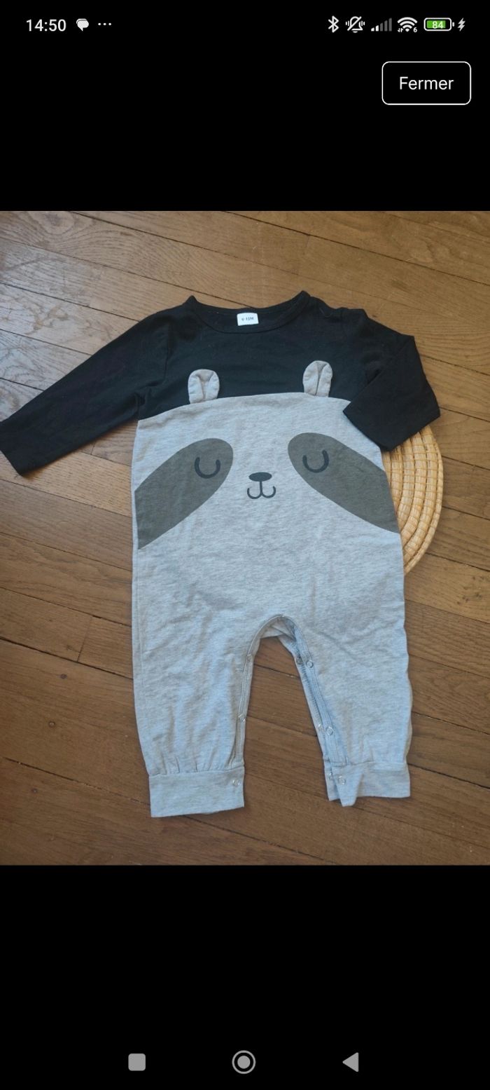 Pyjama fin panda